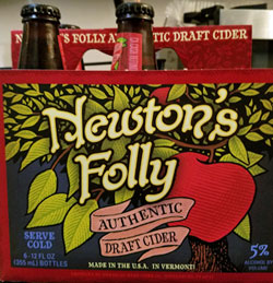 Newton's Folly Authentic Draft Apple Cider