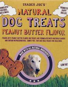 Trader Joe’s Natural Peanut Butter Flavored Dog Treats Reviews