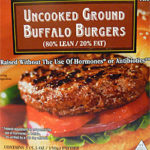 Trader Joe's Uncooked Ground Buffalo Burgers