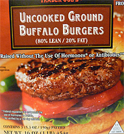 Trader Joe’s Uncooked Ground Buffalo Burgers Reviews