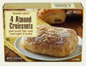 Trader Joe's 4 Almond Croissants