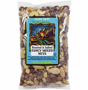 Trader Joe's Roasted & Salted Fancy Mixed Nuts with 50% Less Salt ...