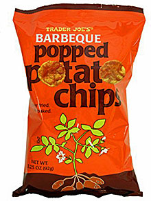 Trader Joe's Barbeque Popped Potato Chips