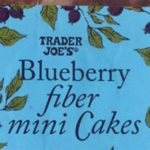 Trader Joe's Blueberry Fiber Mini Cakes