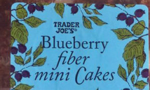 Trader Joe's Blueberry Fiber Mini Cakes