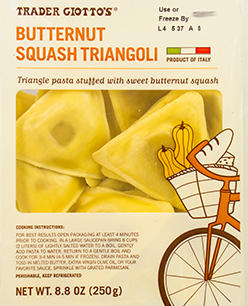 Trader Joe’s Giotto’s Butternut Squash Triangoli Ravioli Reviews