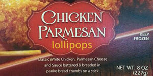 Trader Joe's Chicken Parmesan Lollipops