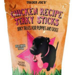 Trader Joe's Chicken Recipe Jerky Sticks for Dogs