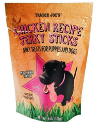 Trader Joe's Chicken Recipe Jerky Sticks for Dogs Reviews - Trader Joe