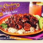 Trader Joe's Chicken in Red Mole with White Rice