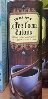 Trader Joe's Coffee Cocoa Batons