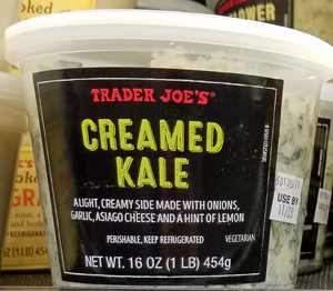 Trader Joe's Creamed Kale