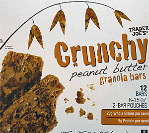 Trader Joe’s Crunchy Peanut Butter Granola Bars Reviews