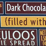Trader Joe's Dark Chocolate Bar Filled with Speculoos Cookie Spread