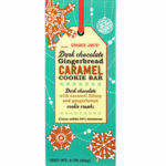 Trader Joe's Dark Chocolate Gingerbread Caramel Cookie Bar