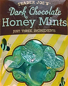 Trader Joe's Dark Chocolate Honey Mints