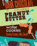 Trader Joe's Dark Chocolate Covered Peanut Butter Wafer Cookies