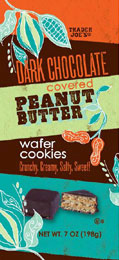 Trader Joe’s Dark Chocolate Covered Peanut Butter Wafer Cookies Reviews