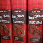 Trader Joe's Double Chocolate Shortbread Wreath Cookies