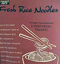 Trader Joe's Fresh Rice Noodles