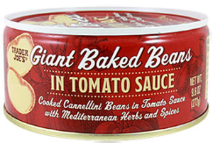 Trader Joe's Giant Baked Beans in Tomato Sauce