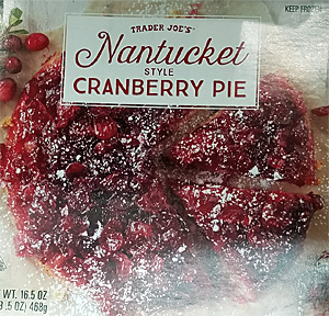 Trader Joe's Nantucket Style Cranberry Pie