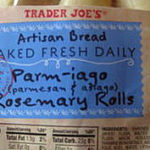 Trader Joe's Parmiago Rosemary Rolls
