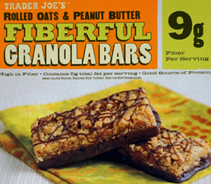 Trader Joe’s Rolled Oats & Peanut Butter Fiberful Granola Bars Reviews