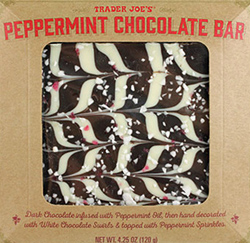 Trader Joe's Peppermint Chocolate Bar