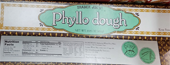 Trader Joe's Phyllo Dough Reviews