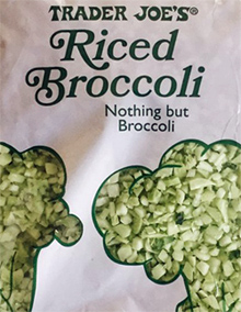 Trader Joe's Riced Broccoli