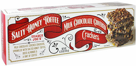 Trader Joe’s Honey Toffee Milk Chocolate Covered Crackers Reviews