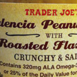 Trader Joe's Valencia Peanut Butter with Roasted Flaxseeds