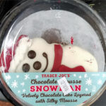 Trader Joe's Chocolate Mousse Snowman