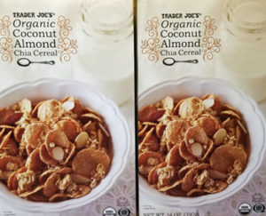 Trader Joe's Organic Coconut Almond Chia Cereal
