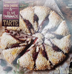 Trader Joe's Feta Cheese & Olive Tapenade Tarte