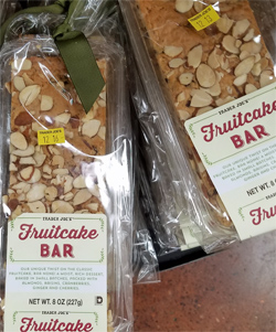 Trader Joe’s Fruitcake Bar Reviews