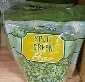 Trader Joe's Split Green Peas