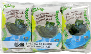 Trader Joe's Organic Roasted Teriyaki Seaweed Snack (6-pack)