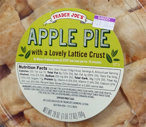 Trader Joe’s Apple Pie with Lattice Crust Reviews