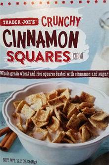 Trader Joe’s Crunchy Cinnamon Squares Cereal Reviews