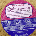 Trader Joe's Quintessential Berry Crumb Pie