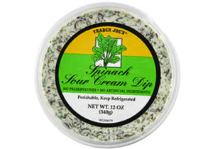 Trader Joe's Spinach and Sour Cream Dip