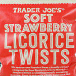 Trader Joe's Soft Strawberry Licorice Twists