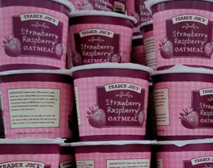 Trader Joe's Strawberry Raspberry Oatmeal