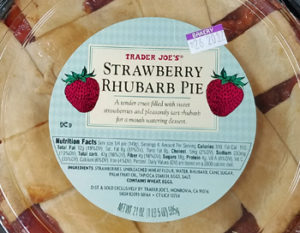 Trader Joe's Strawberry Rhubarb Pie