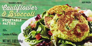 Trader Joe's Cauliflower & Broccoli Vegetable Patties