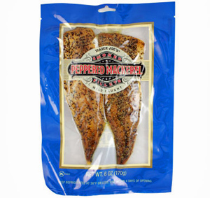 Trader Joe's Smoked Peppered Mackerel