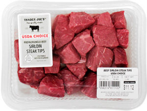 Trader Joe's Angus Beef Sirloin Steak Tips