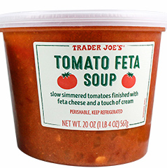 Trader Joe's Tomato Feta Soup